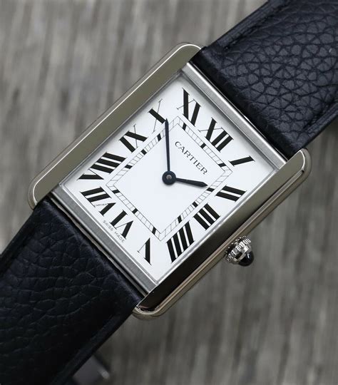 cartier tank solo quartz|cartier tank solo men.